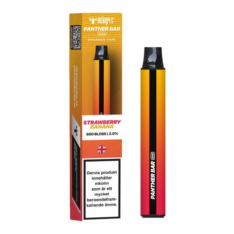 Panther-Bar-engangs-vape-20mg-strawberry-banana