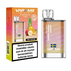 VapeM8-Crystal-Box-Dual-Mesh-Ananas-Persika-Mango